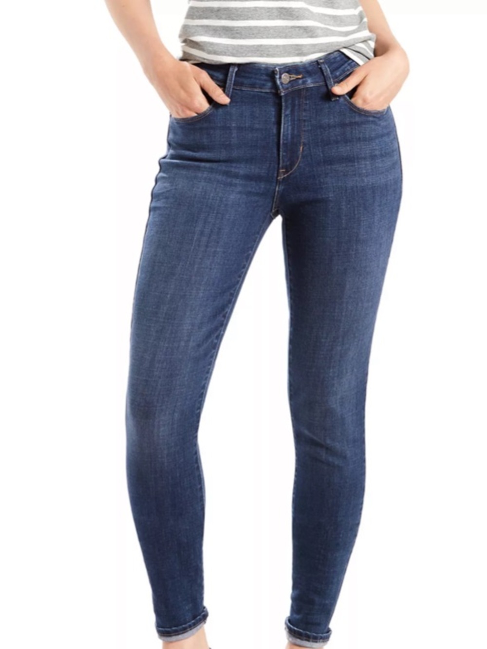 Levi's mid rise Skinny Jeans